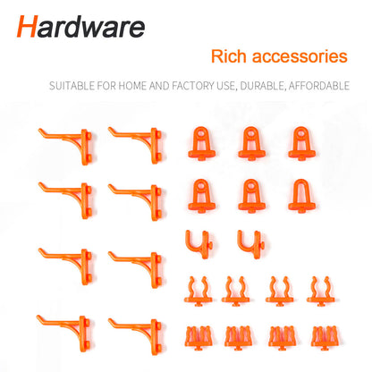 Wall-Mounted Peg Board - Garage Workshop - Storage Rack