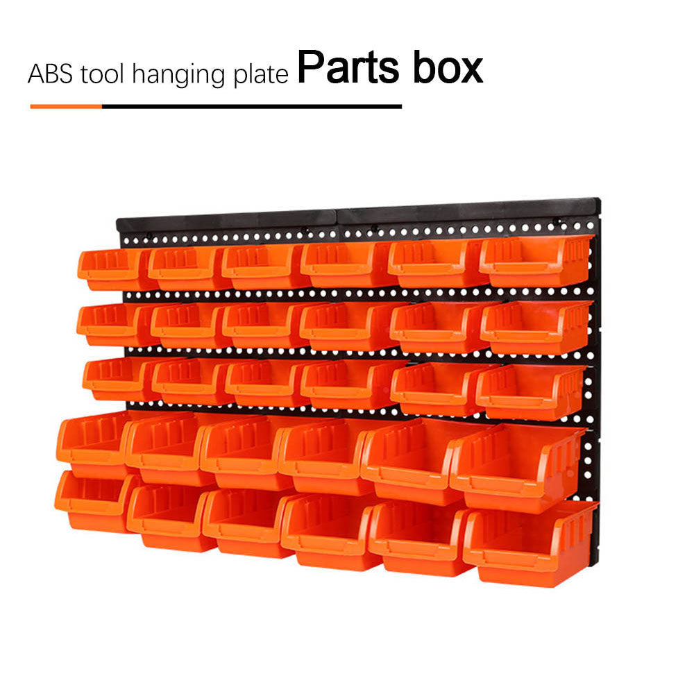 Wall-Mounted Peg Board - Garage Workshop - Storage Rack